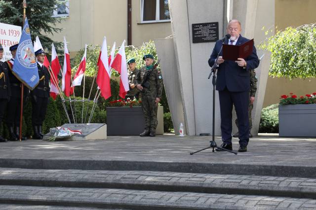 Przemówienie burmistrza Waldemara Palucha