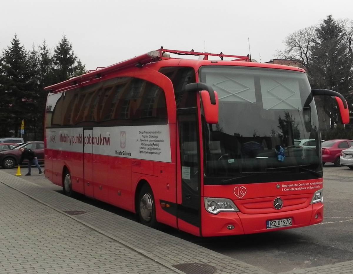 Krwiobus Regionalnego Centrum Krwiodawstwa i Krwiolecznictwa w Rzeszowie