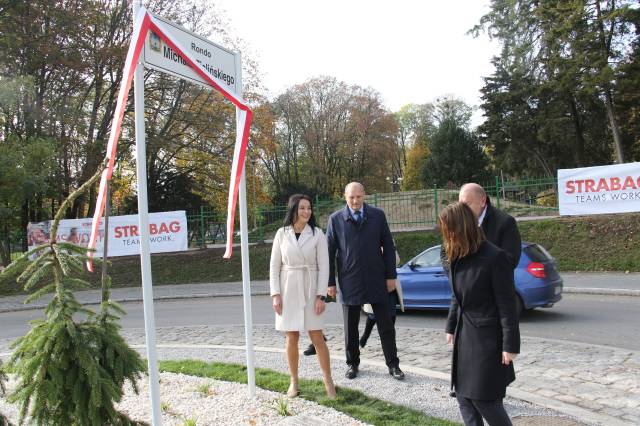 Nadanie im. Michała Zielińskiego rondu u zbiegu ul. Kraszewskiego i Pełkińskiej