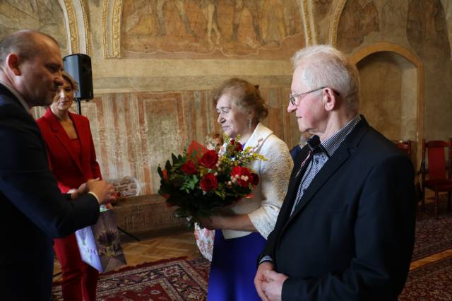 Uroczystość wręczenia Medali za Długoletnie Pożycie Małżeńskie.