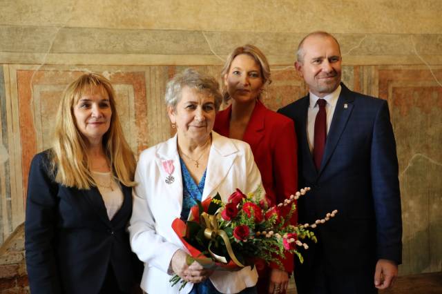 Uroczystość wręczenia Medali za Długoletnie Pożycie Małżeńskie.