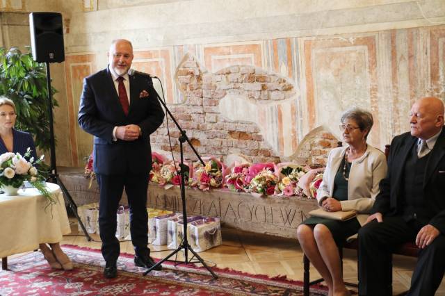 Uroczystość wręczenia Medali za Długoletnie Pożycie Małżeńskie.