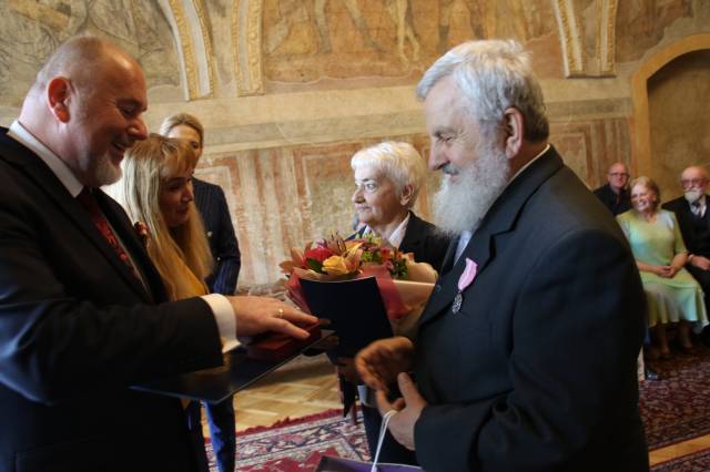 Uroczystość wręczenia Medali za Długoletnie Pożycie Małżeńskie.