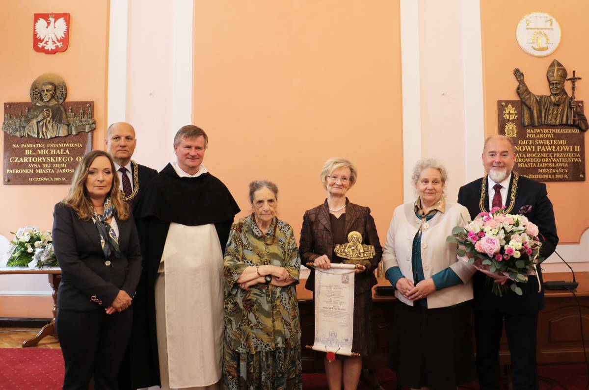 Wręczenie aktu nadania Honorowego Obywatelstwa Miasta Jarosławia