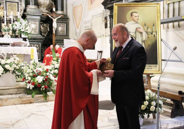 Pożegnanie o. Jacka Skupienia OP przeora oo. dominikanów w Jarosławiu w latach 2017-2023