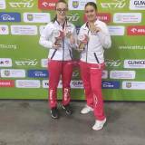 Zawodniczki z medalami Mistrzostw Europy Juniorów