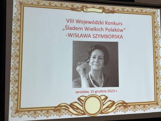 VIII Wojewódzki Konkurs „Śladem Wielkich Polaków” 