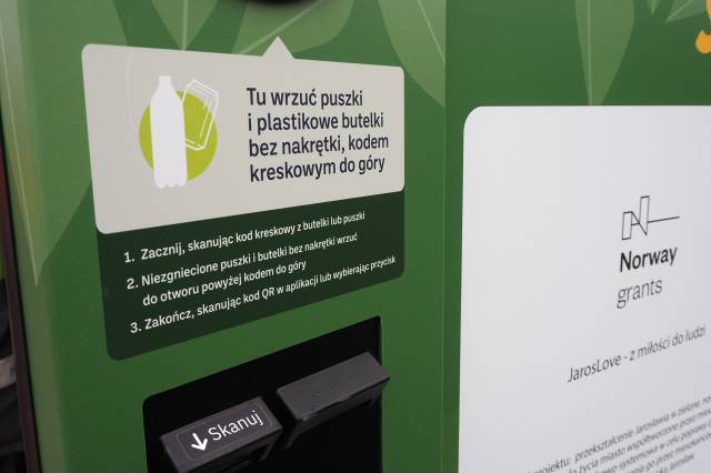 Recyklomat przy ul. Pruchnickiej