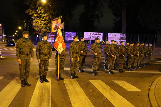 Wojskowa Asysta Honorowa podczas uroczystych obchodów 81. rocznicy wybuchu II wojny światowej