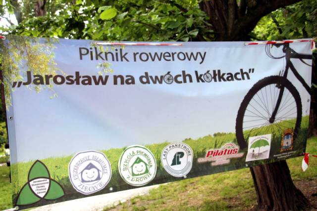 Baner pikniku rowerowego