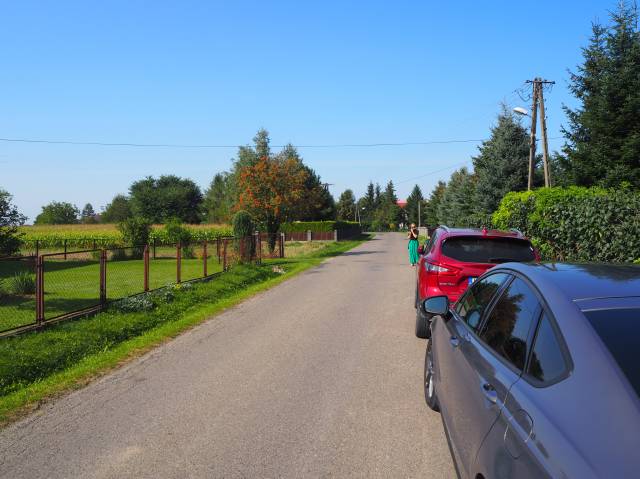 przekazanie placu budowy oświetlenia ul. Kamiennej