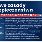 Wykaz nowych zasad bezpieczeństwa w strefie czerwonej od 17 października. Treść w artykule.