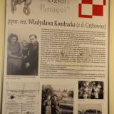 Fragment wystawy "Skrzydła Pamięci" poświęcony porucznik Władysławie Kondrackiej