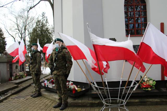 Żołnierze 14. Jarosławskiego Dywizjonu Artylerii Samobieżnej im. gen. bryg. Wacława Wieczorkiewicza