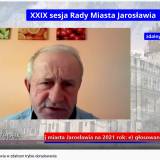 Wiceprzewodniczący Rady Miasta Jarosławia Wiesław Strzępek.