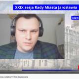 Radny Rady Miasta Jarosławia Marcin Nazarewicz.