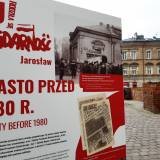 Fragment wystawy "Tu rodziła się Solidarność"