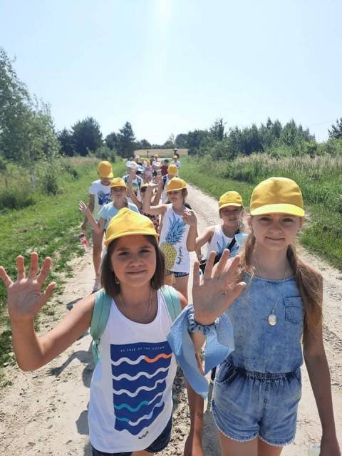 Wycieczka uczniów Szkoły Podstawowej nr 2 na farmę agroturystyczną "Albert".