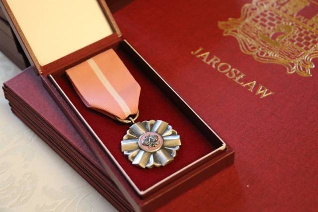 Medal za Długoletnie Pożycie Małżeńskie.