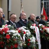 Uczestnicy uroczystości Katyńsko-Smoleńskich.