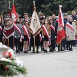 Uczestnicy uroczystości Katyńsko-Smoleńskich.