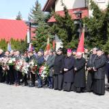 Uczestnicy uroczystości Katyńsko-Smoleńskich.