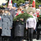 Uczestnicy uroczystości Katyńsko-Smoleńskich.