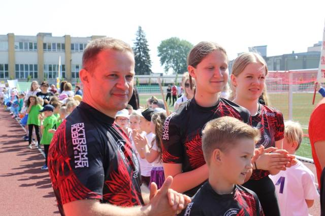 Uczestnicy Olimpiady Przedszkolaków.