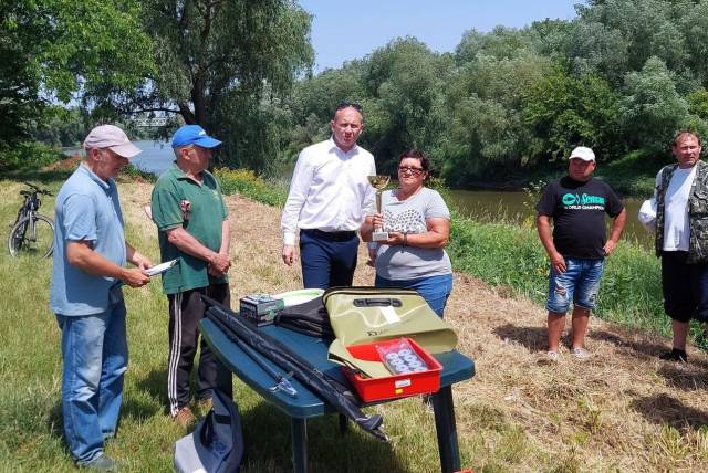 Wędkarskie Mistrzostwa Jarosławia - wręczenie nagród.