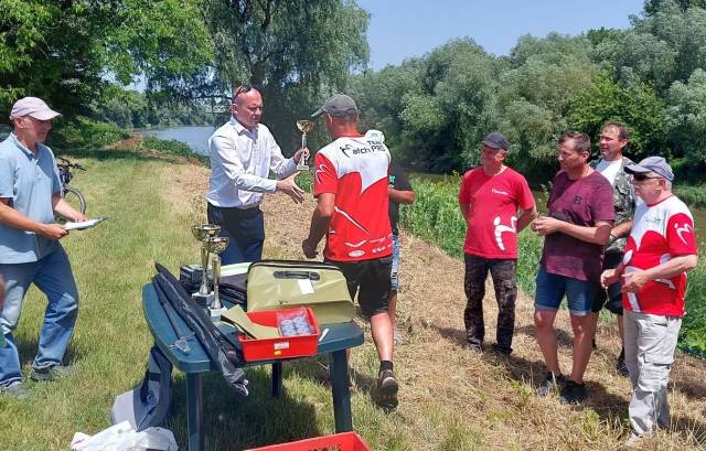 Wędkarskie Mistrzostwa Jarosławia - wręczenie nagród.