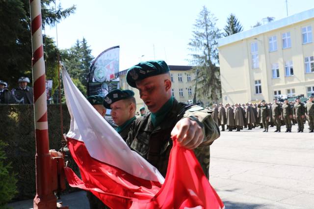 Obchody święta 14. dywizjonu artylerii samobieżnej.