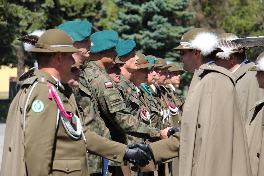 Obchody święta 14. dywizjonu artylerii samobieżnej.